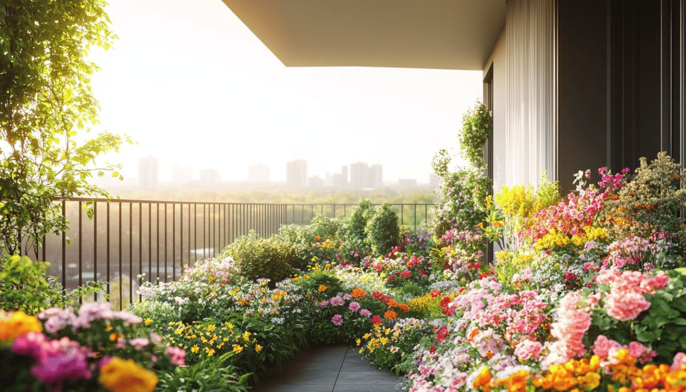 Transformer votre balcon en jardin luxuriant